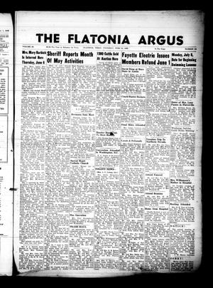 The Flatonia Argus (Flatonia, Tex.), Vol. 88, No. 24, Ed. 1 Thursday, June 13, 1963