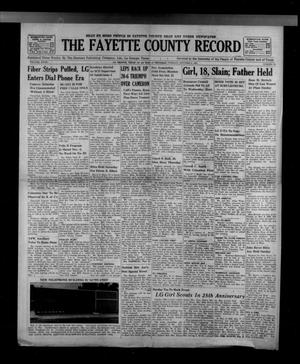 The Fayette County Record (La Grange, Tex.), Vol. 40, No. 98, Ed. 1 Tuesday, October 9, 1962