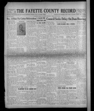 The Fayette County Record (La Grange, Tex.), Vol. 38, No. 104, Ed. 1 Friday, October 28, 1960