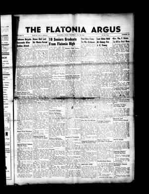 The Flatonia Argus (Flatonia, Tex.), Vol. 78, No. 22, Ed. 1 Thursday, May 28, 1953