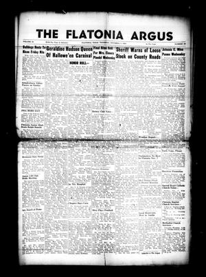 The Flatonia Argus (Flatonia, Tex.), Vol. 79, No. 44, Ed. 1 Thursday, November 4, 1954