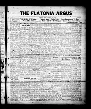 The Flatonia Argus (Flatonia, Tex.), Vol. 62, No. 45, Ed. 1 Thursday, November 4, 1937