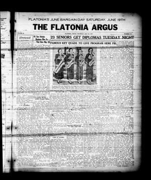 The Flatonia Argus (Flatonia, Tex.), Vol. 62, No. 21, Ed. 1 Thursday, May 20, 1937
