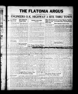 The Flatonia Argus (Flatonia, Tex.), Vol. 64, No. 20, Ed. 1 Thursday, May 11, 1939