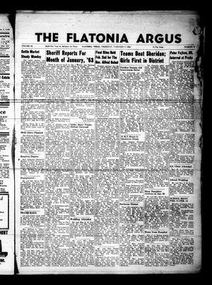 The Flatonia Argus (Flatonia, Tex.), Vol. 88, No. 6, Ed. 1 Thursday, February 7, 1963