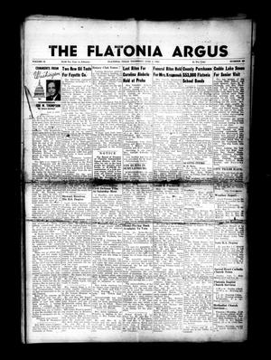 The Flatonia Argus (Flatonia, Tex.), Vol. 78, No. 23, Ed. 1 Thursday, June 4, 1953