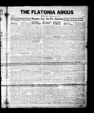 The Flatonia Argus (Flatonia, Tex.), Vol. 63, No. 34, Ed. 1 Thursday, August 18, 1938