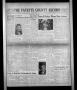 Newspaper: The Fayette County Record (La Grange, Tex.), Vol. 38, No. 32, Ed. 1 F…