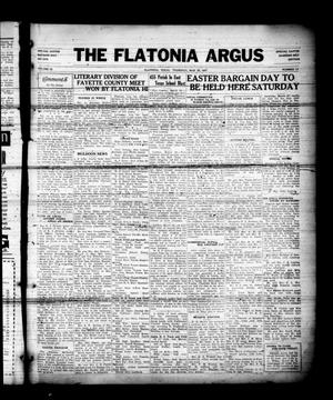 The Flatonia Argus (Flatonia, Tex.), Vol. 62, No. 13, Ed. 1 Thursday, March 25, 1937