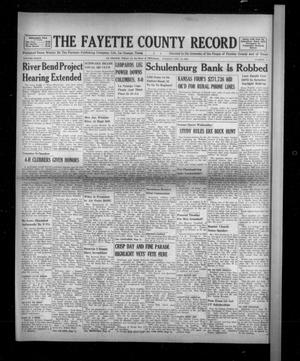 The Fayette County Record (La Grange, Tex.), Vol. 39, No. 4, Ed. 1 Tuesday, November 15, 1960