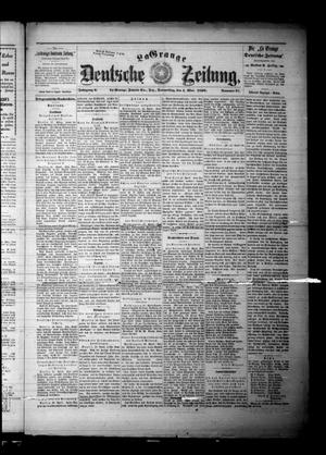 La Grange Deutsche Zeitung. (La Grange, Tex.), Vol. 9, No. 37, Ed. 1 Thursday, May 4, 1899