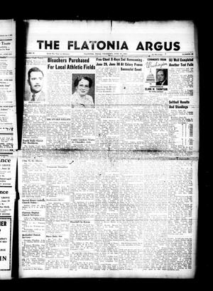 Primary view of object titled 'The Flatonia Argus (Flatonia, Tex.), Vol. 79, No. 25, Ed. 1 Thursday, June 24, 1954'.