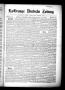 Thumbnail image of item number 1 in: 'La Grange Deutsche Zeitung (La Grange, Tex.), Vol. 30, No. 46, Ed. 1 Thursday, July 1, 1920'.