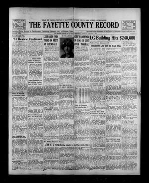 The Fayette County Record (La Grange, Tex.), Vol. 40, No. 18, Ed. 1 Tuesday, January 2, 1962
