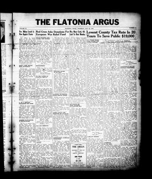 The Flatonia Argus (Flatonia, Tex.), Vol. 65, No. 31, Ed. 1 Thursday, July 25, 1940