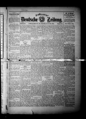 Primary view of object titled 'La Grange Deutsche Zeitung. (La Grange, Tex.), Vol. 10, No. 40, Ed. 1 Thursday, May 24, 1900'.