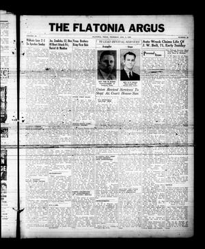 The Flatonia Argus (Flatonia, Tex.), Vol. 64, No. 32, Ed. 1 Thursday, August 3, 1939