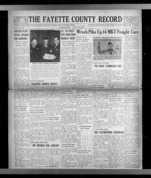The Fayette County Record (La Grange, Tex.), Vol. 38, No. 28, Ed. 1 Friday, February 5, 1960
