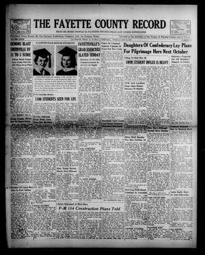 The Fayette County Record (La Grange, Tex.), Vol. 39, No. 56, Ed. 1 Tuesday, May 16, 1961