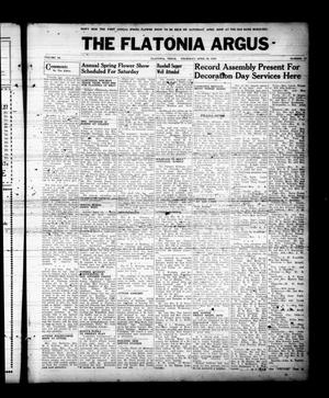 The Flatonia Argus (Flatonia, Tex.), Vol. 64, No. 17, Ed. 1 Thursday, April 20, 1939