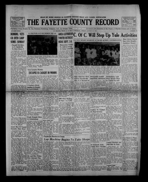 The Fayette County Record (La Grange, Tex.), Vol. 39, No. 83, Ed. 1 Friday, August 18, 1961