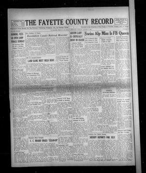 The Fayette County Record (La Grange, Tex.), Vol. 38, No. 81, Ed. 1 Tuesday, August 9, 1960
