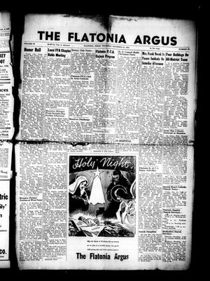 The Flatonia Argus (Flatonia, Tex.), Vol. 79, No. 51, Ed. 1 Thursday, December 23, 1954