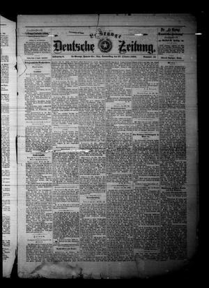 Primary view of object titled 'La Grange Deutsche Zeitung. (La Grange, Tex.), Vol. 9, No. 10, Ed. 1 Thursday, October 27, 1898'.