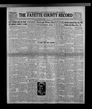 The Fayette County Record (La Grange, Tex.), Vol. 40, No. 100, Ed. 1 Tuesday, October 16, 1962