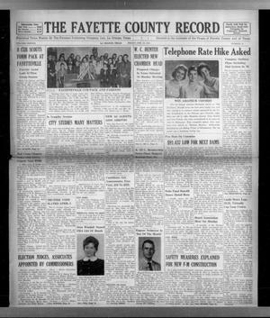 Primary view of object titled 'The Fayette County Record (La Grange, Tex.), Vol. 38, No. 30, Ed. 1 Friday, February 12, 1960'.