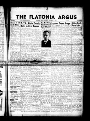 Primary view of object titled 'The Flatonia Argus (Flatonia, Tex.), Vol. 78, No. 38, Ed. 1 Thursday, September 17, 1953'.