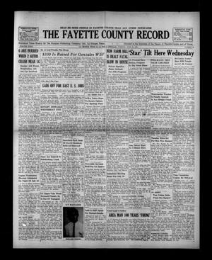 The Fayette County Record (La Grange, Tex.), Vol. 40, No. 68, Ed. 1 Tuesday, June 26, 1962