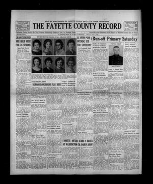 Primary view of object titled 'The Fayette County Record (La Grange, Tex.), Vol. 40, No. 61, Ed. 1 Friday, June 1, 1962'.