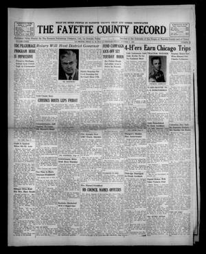 Primary view of object titled 'The Fayette County Record (La Grange, Tex.), Vol. 39, No. 97, Ed. 1 Friday, October 6, 1961'.