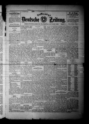 La Grange Deutsche Zeitung. (La Grange, Tex.), Vol. 10, No. 8, Ed. 1 Thursday, October 12, 1899