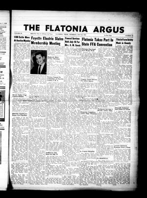 The Flatonia Argus (Flatonia, Tex.), Vol. 88, No. 30, Ed. 1 Thursday, July 25, 1963