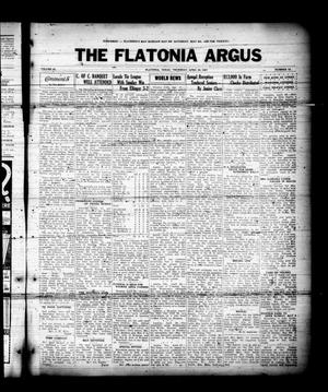 The Flatonia Argus (Flatonia, Tex.), Vol. 62, No. 18, Ed. 1 Thursday, April 29, 1937