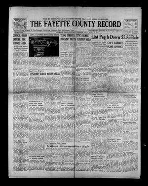 The Fayette County Record (La Grange, Tex.), Vol. 40, No. 39, Ed. 1 Friday, March 16, 1962