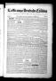 Thumbnail image of item number 1 in: 'La Grange Deutsche Zeitung (La Grange, Tex.), Vol. 32, No. 4, Ed. 1 Thursday, September 8, 1921'.