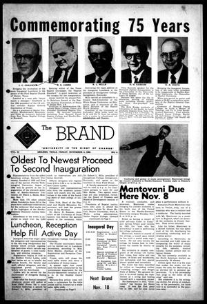The Brand (Abilene, Tex.), Vol. 52, No. 8, Ed. 1, Friday, November 4, 1966