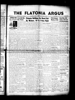 The Flatonia Argus (Flatonia, Tex.), Vol. 79, No. 39, Ed. 1 Thursday, September 30, 1954