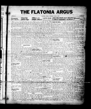The Flatonia Argus (Flatonia, Tex.), Vol. 63, No. 17, Ed. 1 Thursday, April 21, 1938