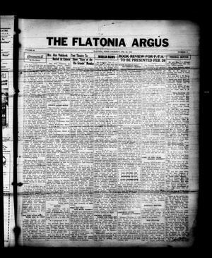 The Flatonia Argus (Flatonia, Tex.), Vol. 62, No. 8, Ed. 1 Thursday, February 18, 1937