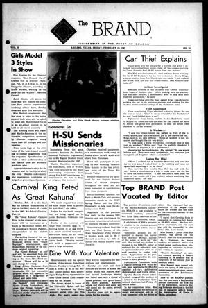 The Brand (Abilene, Tex.), Vol. 52, No. 15, Ed. 1, Friday, February 10, 1967