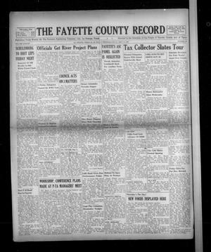 The Fayette County Record (La Grange, Tex.), Vol. 38, No. 96, Ed. 1 Friday, September 30, 1960