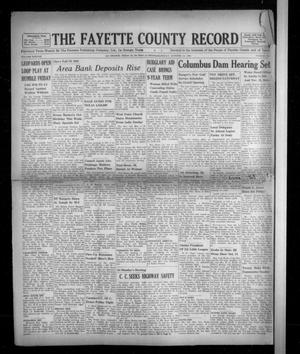 The Fayette County Record (La Grange, Tex.), Vol. 38, No. 100, Ed. 1 Friday, October 14, 1960