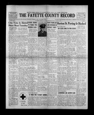 The Fayette County Record (La Grange, Tex.), Vol. 40, No. 43, Ed. 1 Friday, March 30, 1962