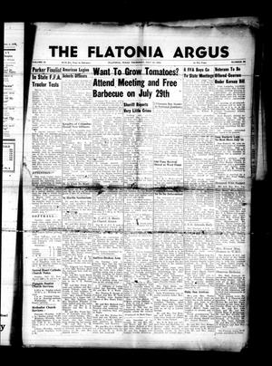 The Flatonia Argus (Flatonia, Tex.), Vol. 78, No. 29, Ed. 1 Thursday, July 16, 1953