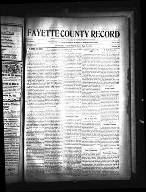Primary view of object titled 'Fayette County Record (La Grange, Tex.), Vol. 2, No. 45, Ed. 1 Wednesday, May 10, 1911'.