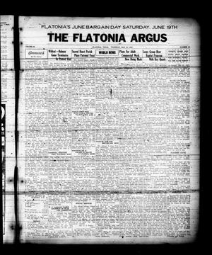 The Flatonia Argus (Flatonia, Tex.), Vol. 62, No. 22, Ed. 1 Thursday, May 27, 1937